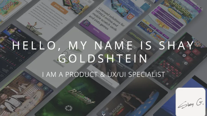 ShayGoldshtein.com Old Projects preview