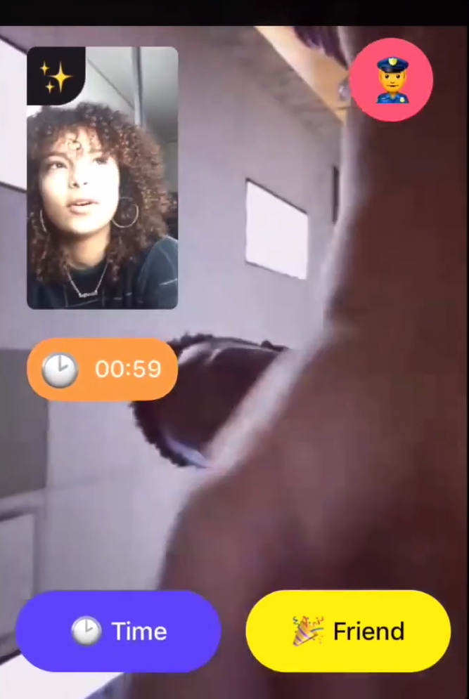 Monkey in-call session